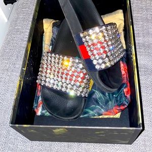 Swarovski Crystal Limited Edition 2017 Gucci Slide